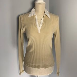 Context | LS Collared Stretch top